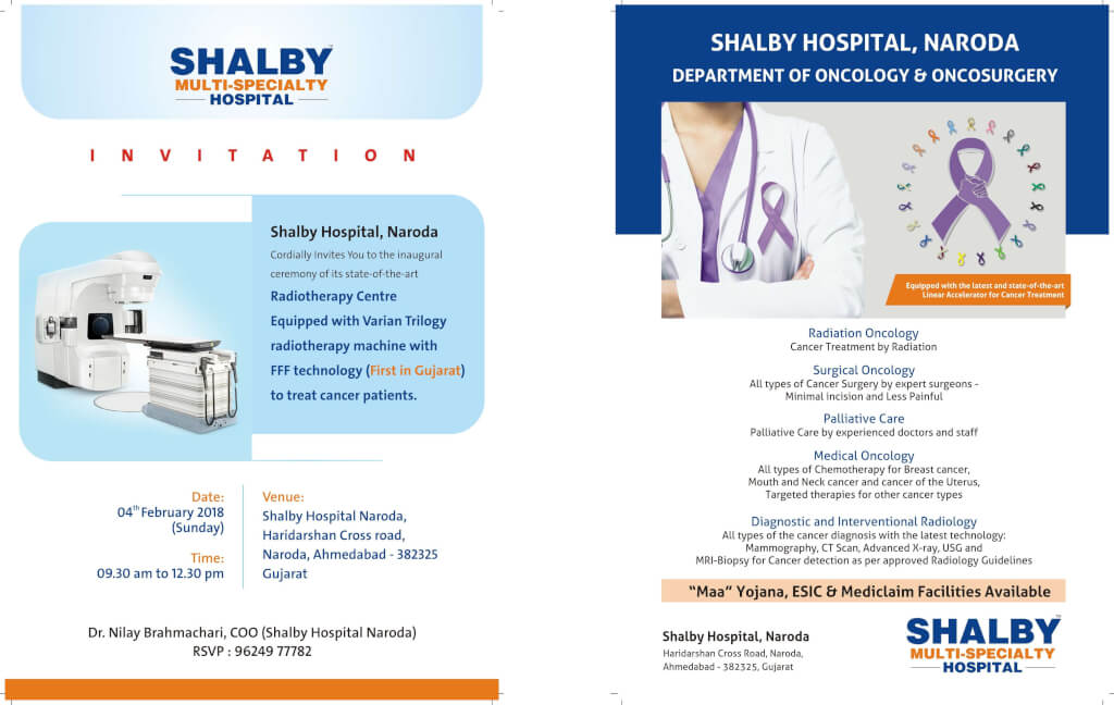 Shalby Hospital, Naroda, Gets Its State-of-the-art Radiotherapy Centre
