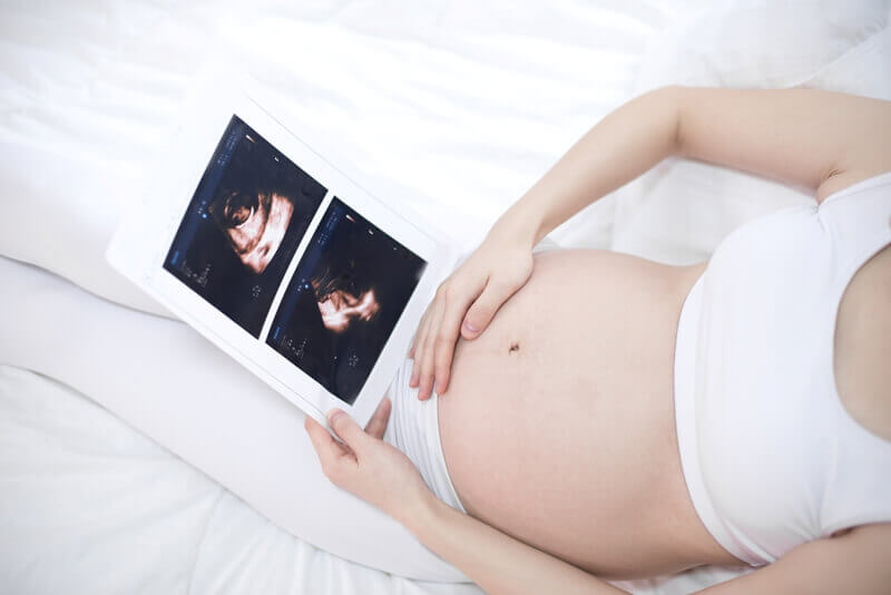 Pregnant Woman, Ultrasound test, IVF Treatment, IVF Procedure