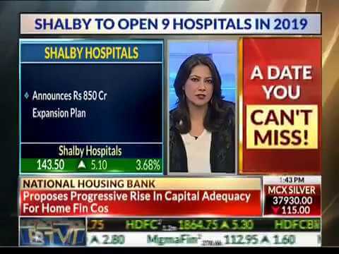Business Television India On Shalby’s Expansion Plans Telecast on March 5, 2019