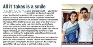 smile can take miles ahead