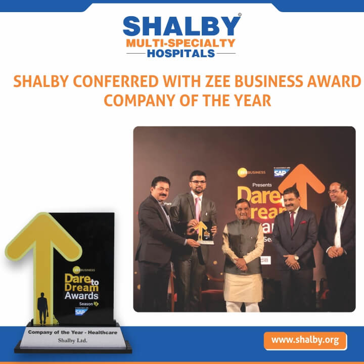 Shalby Conferred With Zee Business Award – A  Company Of The Year