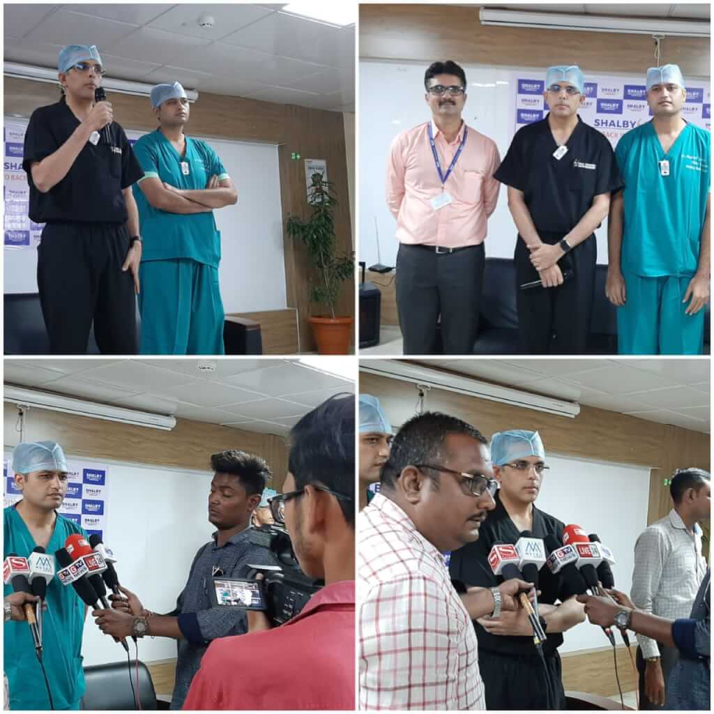 Shalby Hospitals Spreads Awareness On Spine Health On The Occasion Of World Spine Day