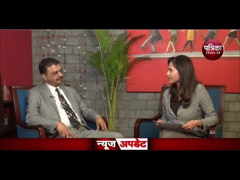 Dr Vikram Shah's Interview On Rajasthan Patrika News TV
