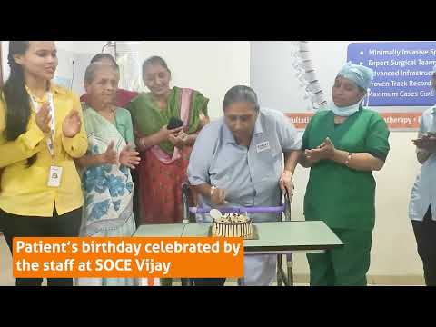 Patient birthday celebrated - shalby