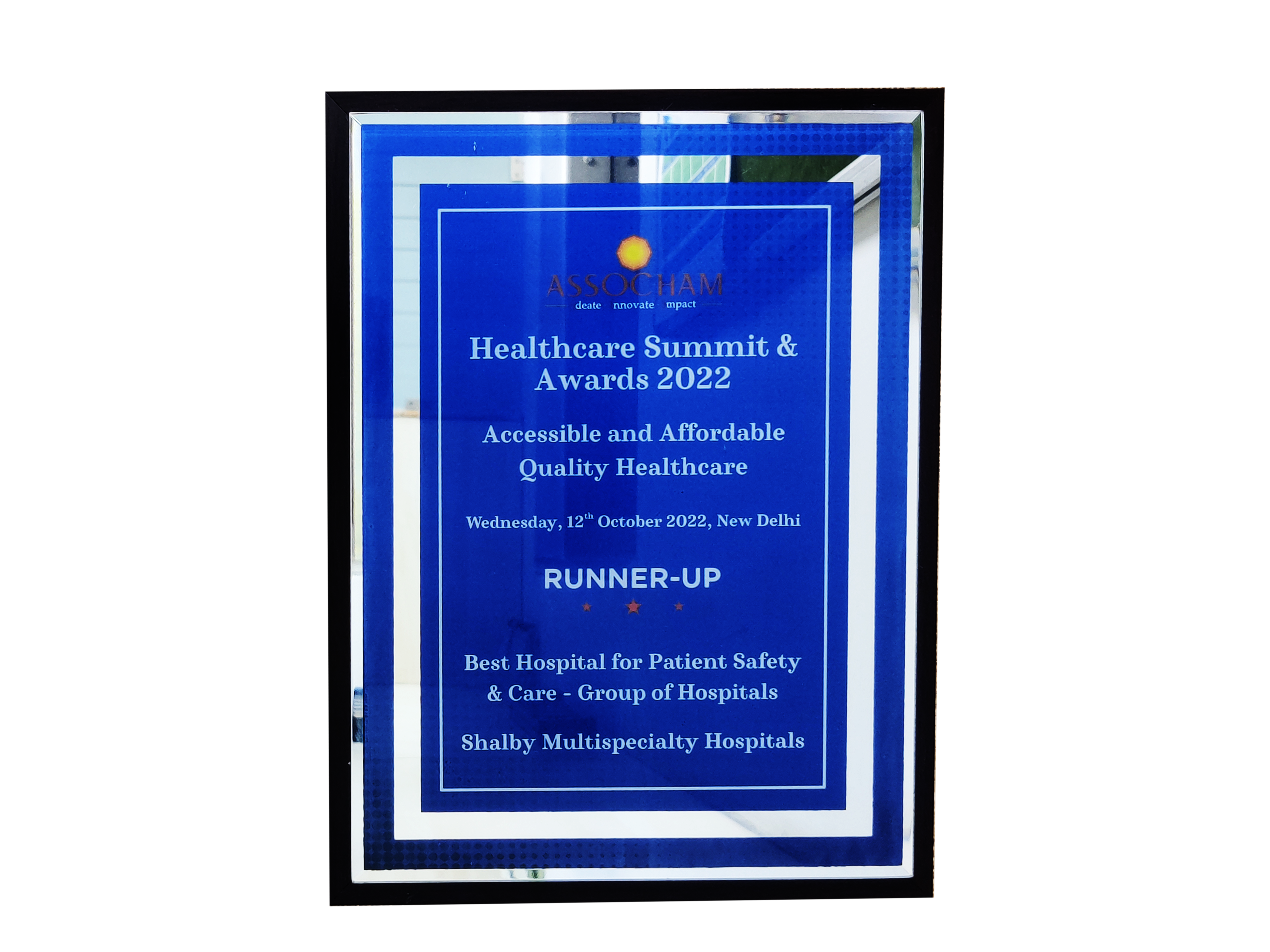 ASSOCHAM healthcare summit & awards 2022 - shalby hospital