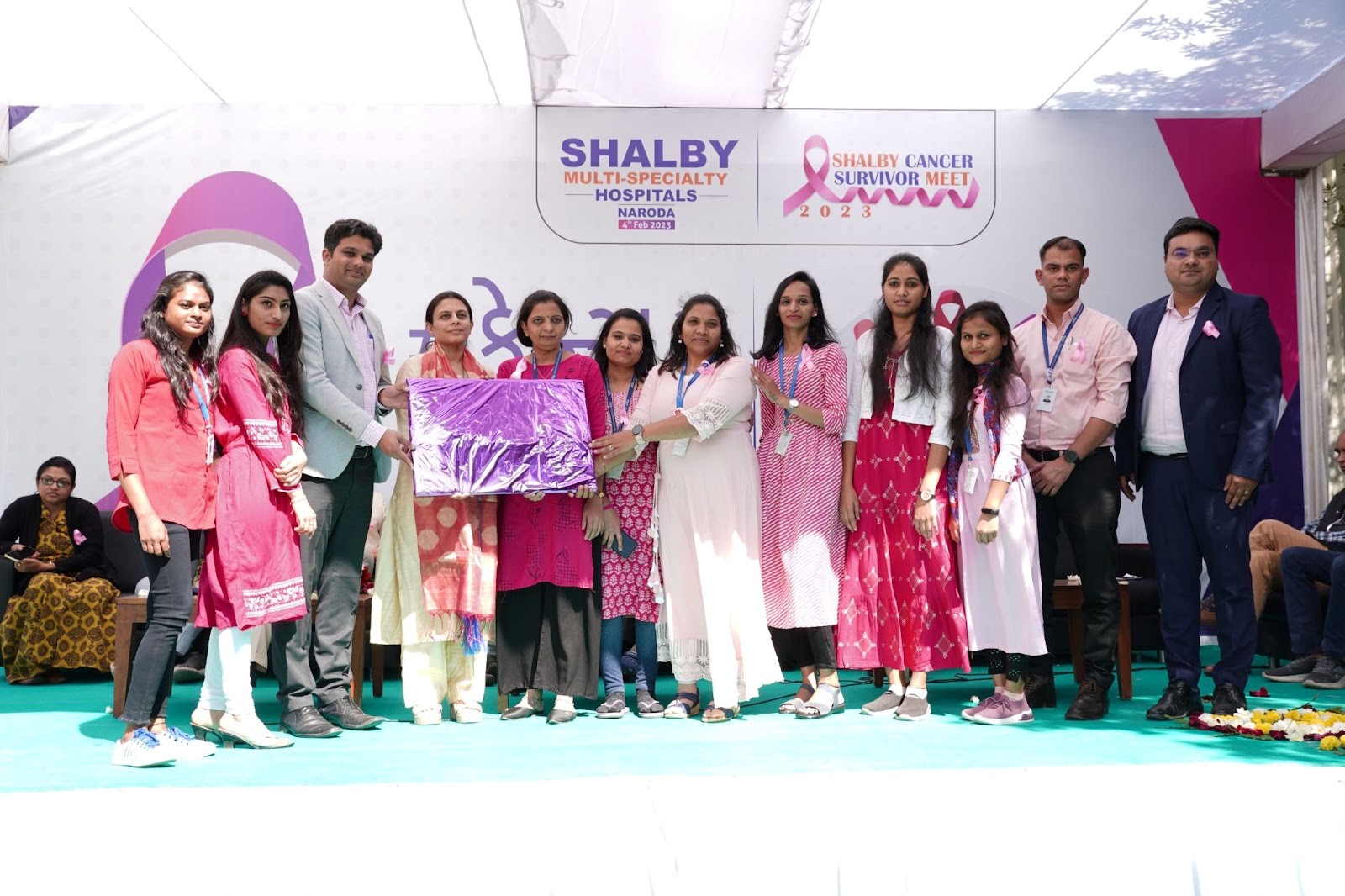 200 Cancer Winners Celebrated their Victory Over Cancer at Naroda Shalby Hospitals