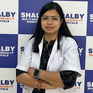 Dr Ankita Dubey - Shalby Hospital